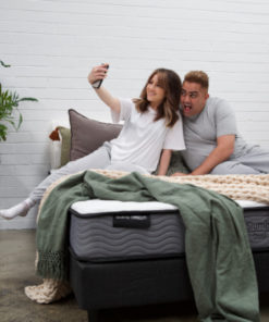 Slumbr Dusk Mattress with couple