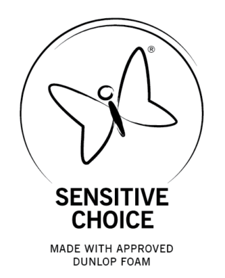 National Asthma Council Sensitive Choice – Approved Dunlop foam