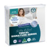 stay new cotton terry mattress protector
